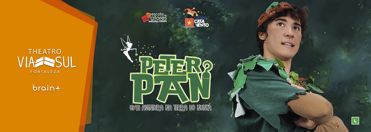 Peter Pan em Fortaleza