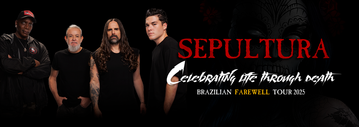 Sepultura - Celebrating Life Through Death em Curitiba