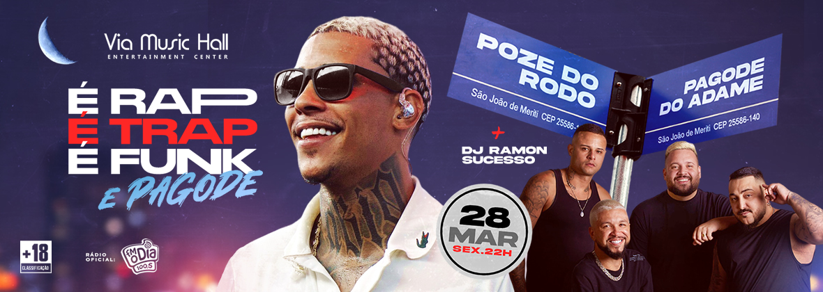 Poze, Pagode do Adame e Dj Ramon Sucesso em São João de Meriti